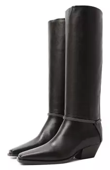 Кожаные сапоги Brunello Cucinelli