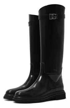 Кожаные сапоги Day classic Dolce & Gabbana