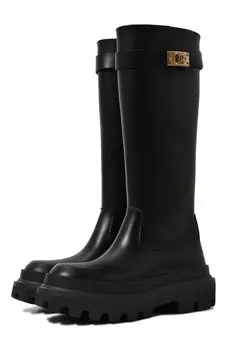 Кожаные сапоги Dolce & Gabbana