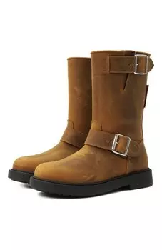 Кожаные сапоги Dsquared2