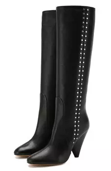 Кожаные сапоги Emporio Armani