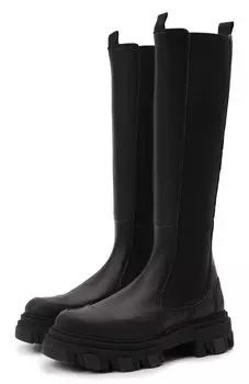 Кожаные сапоги Ganni