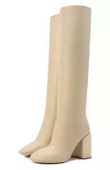 Кожаные сапоги Jil Sander