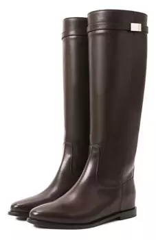 Кожаные сапоги Kiton