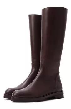 Кожаные сапоги Kiton