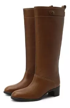 Кожаные сапоги Liz See by Chlo