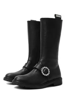 Кожаные сапоги Monnalisa