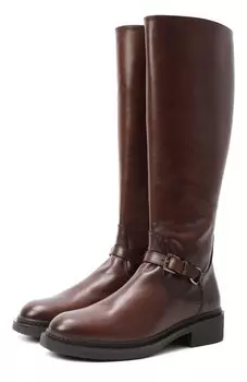 Кожаные сапоги Pantanetti