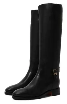 Кожаные сапоги Santoni