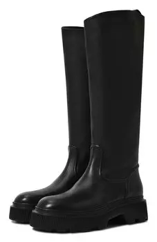 Кожаные сапоги Santoni