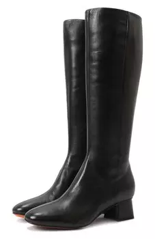 Кожаные сапоги Santoni