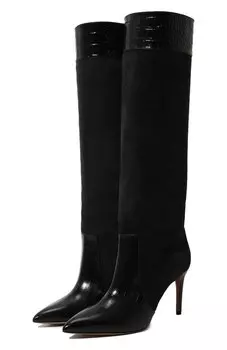 Замшевые сапоги Stiletto 85 Paris Texas
