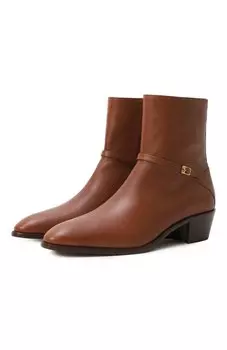 Кожаные сапоги Valentino