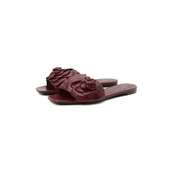 Кожаные шлепанцы Atelier 03 Rose Edition Valentino
