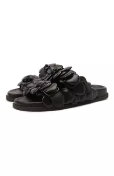 Кожаные шлепанцы Atelier 03 Rose Edition Valentino