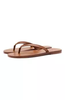 Кожаные шлепанцы Brioni