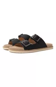 Кожаные шлепанцы Brunello Cucinelli