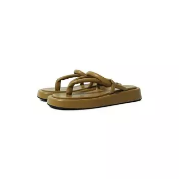 Кожаные шлепанцы Erika Cavallini