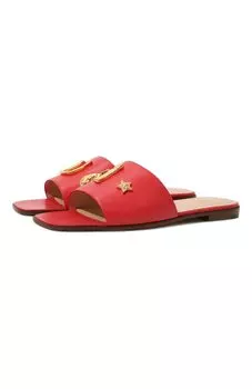 Кожаные шлепанцы Gucci