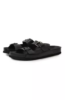 Кожаные шлепанцы Pantanetti