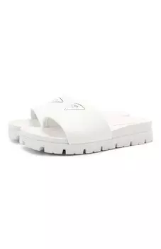 Кожаные шлепанцы Prada