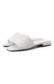 Кожаные шлепанцы Prada