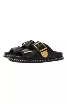 Кожаные шлепанцы Rebecca Chlo