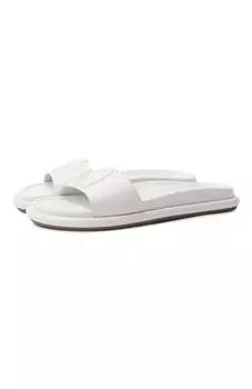 Кожаные шлепанцы Santoni