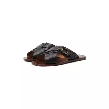 Кожаные шлепанцы Stirrup Jacie Ralph Lauren