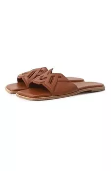 Кожаные шлепанцы Vic Matie