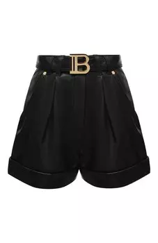 Кожаные шорты Balmain