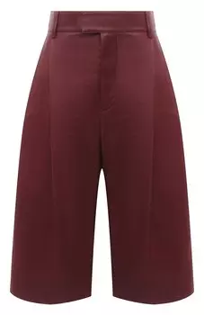 Кожаные шорты Bottega Veneta