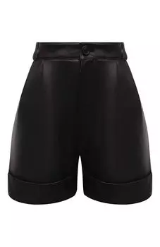 Кожаные шорты Miu Miu