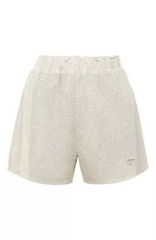 Кожаные шорты Prada