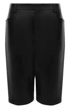 Кожаные шорты Saint Laurent