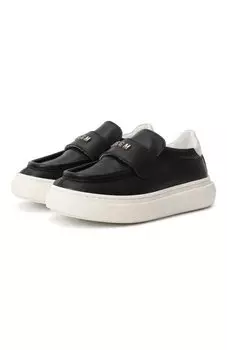 Кожаные слипоны MSGM kids