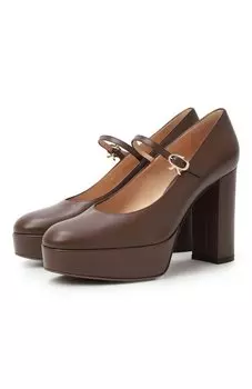 Кожаные туфли Doris 100 Gianvito Rossi