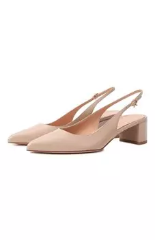 Кожаные туфли Piper 45 Gianvito Rossi