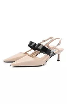 Кожаные туфли Prada