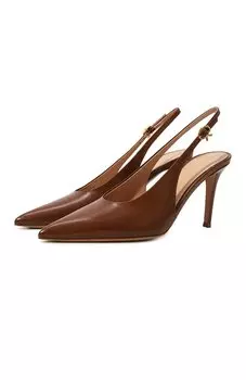 Кожаные туфли Ribbon Gianvito Rossi