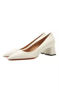 Кожаные туфли Santoni