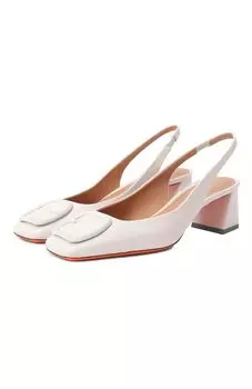 Кожаные туфли Santoni