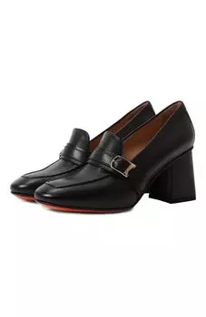 Кожаные туфли Santoni