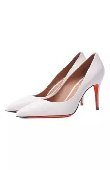 Кожаные туфли Santoni