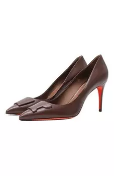 Кожаные туфли Sibille Santoni