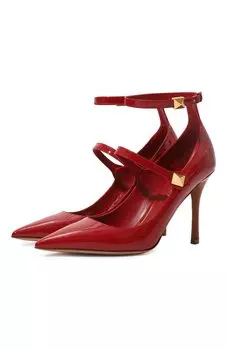 Кожаные туфли Tiptoe Valentino