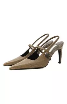 Кожаные туфли TOTEME