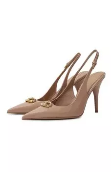 Кожаные туфли VLogo Valentino