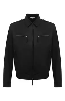 Кожаный бомбер Andrea Campagna