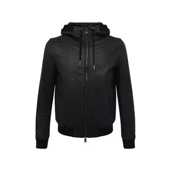 Кожаный бомбер Barbed